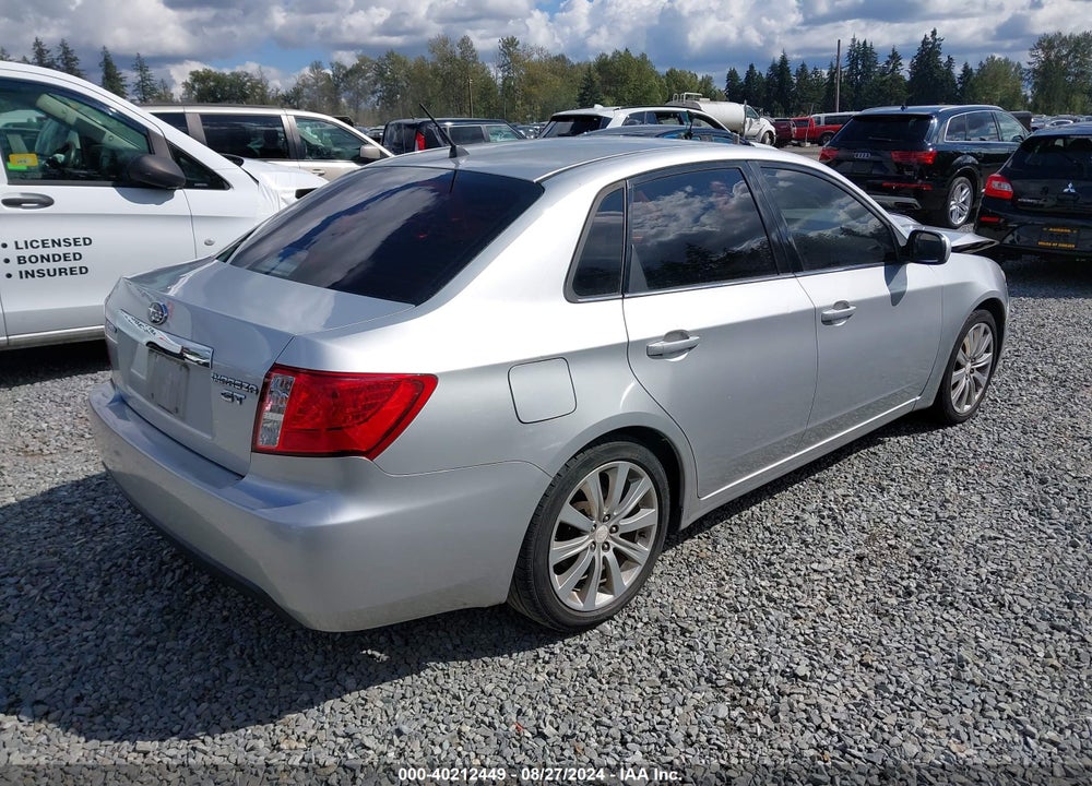 2009 SUBARU IMPREZA 2.5GT VIN: JF1GE74619H516430