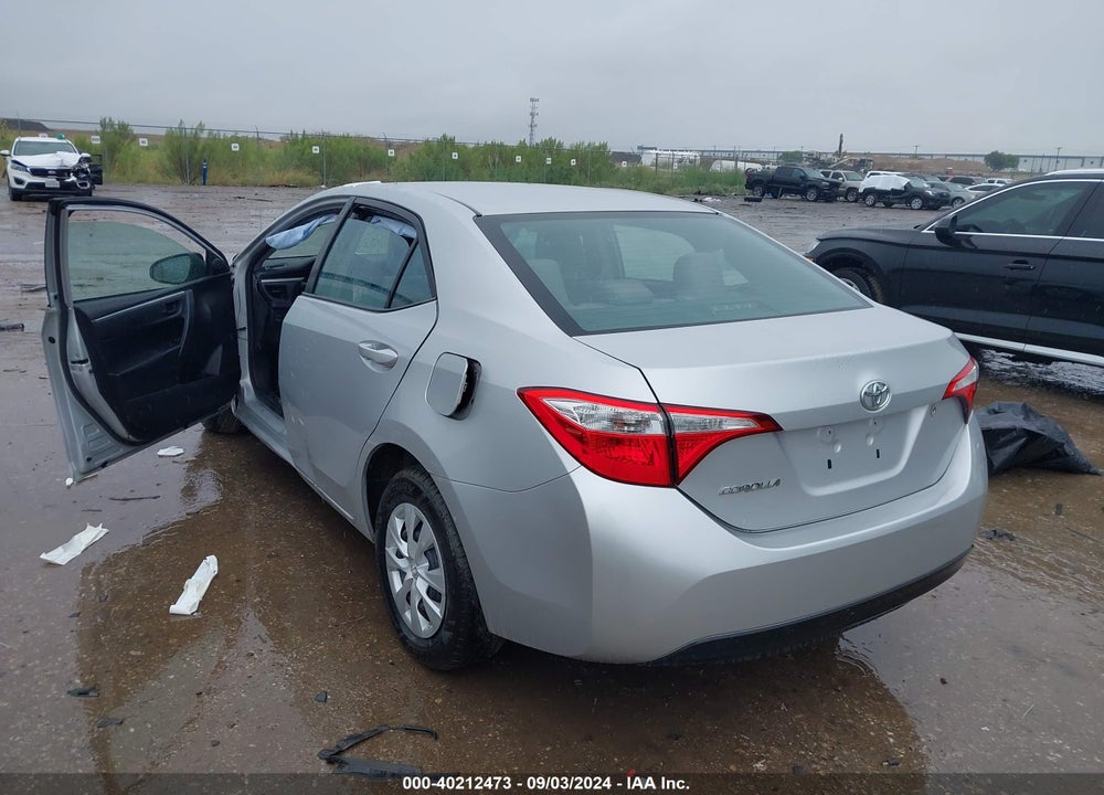2016 TOYOTA COROLLA L VIN: 5YFBURHE3GP566235