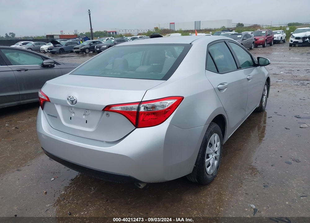 2016 TOYOTA COROLLA L VIN: 5YFBURHE3GP566235