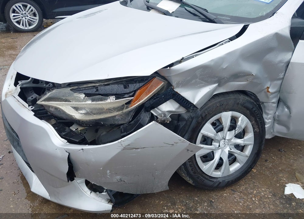 2016 TOYOTA COROLLA L VIN: 5YFBURHE3GP566235