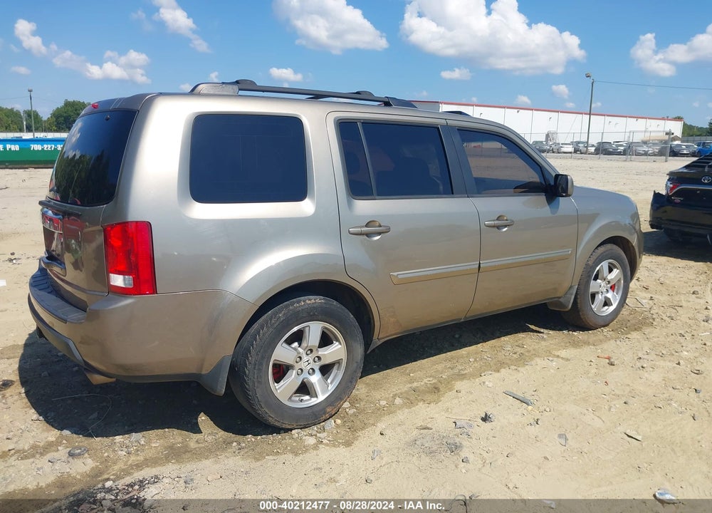 2010 HONDA PILOT EX-L VIN: 5FNYF3H51AB006315