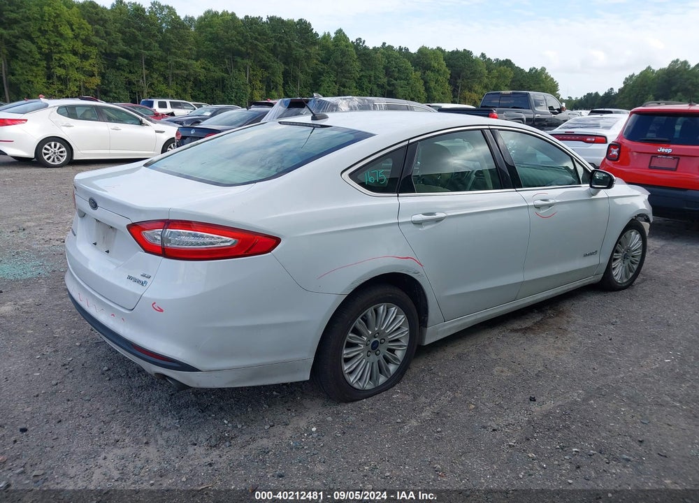 2014 FORD FUSION HYBRID SE VIN: 3FA6P0LU4ER195098