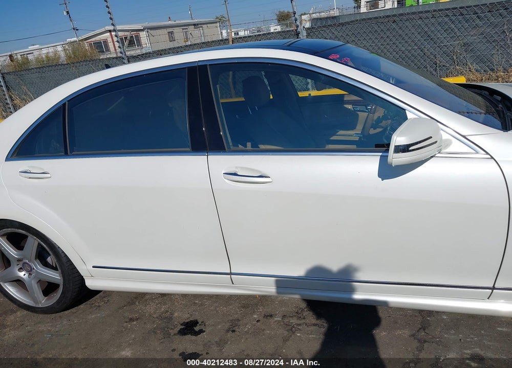 2013 MERCEDES-BENZ S 550 VIN: WDDNG7DB5DA523512