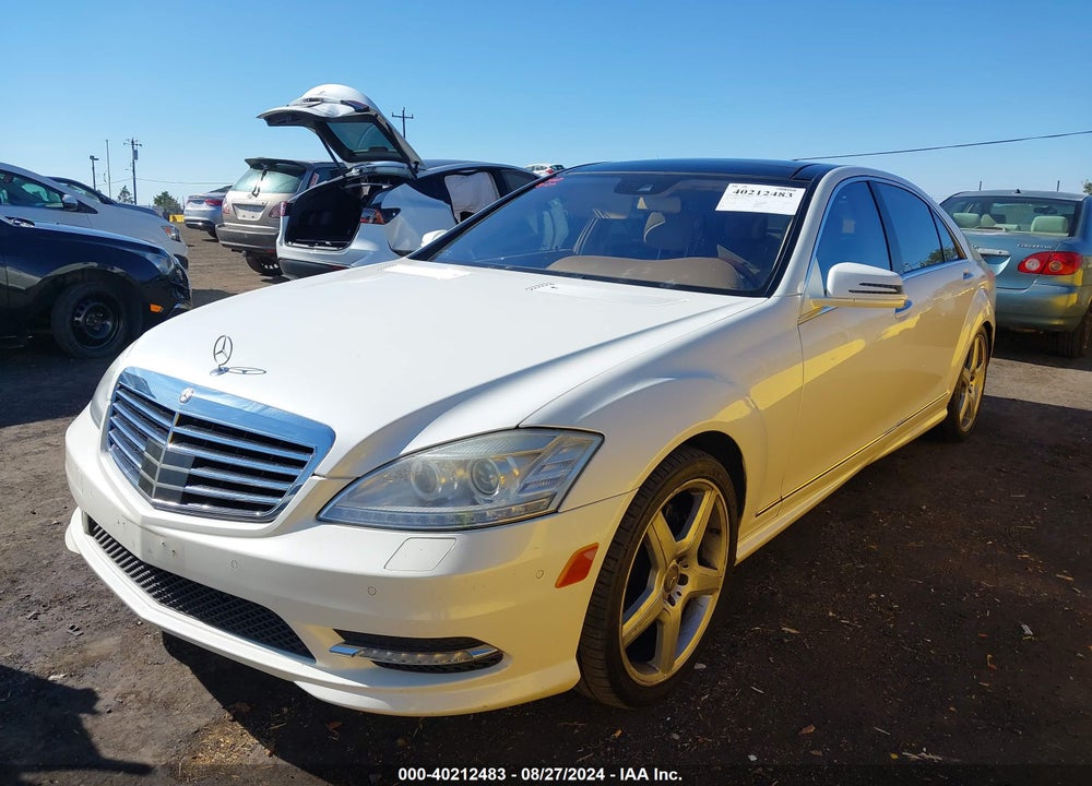 2013 MERCEDES-BENZ S 550 VIN: WDDNG7DB5DA523512