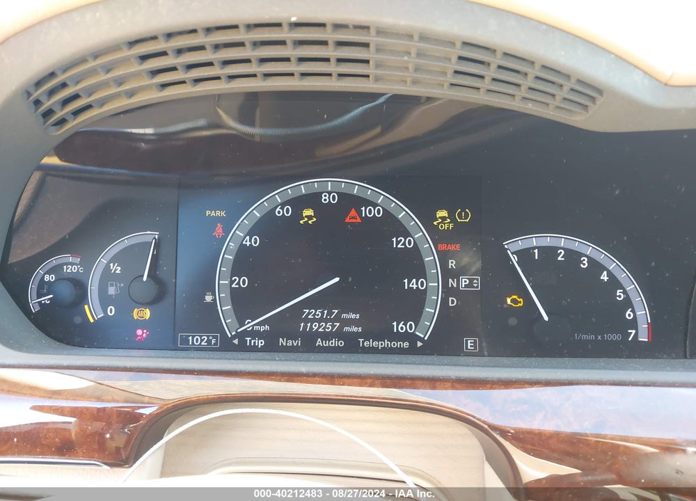 2013 MERCEDES-BENZ S 550 VIN: WDDNG7DB5DA523512