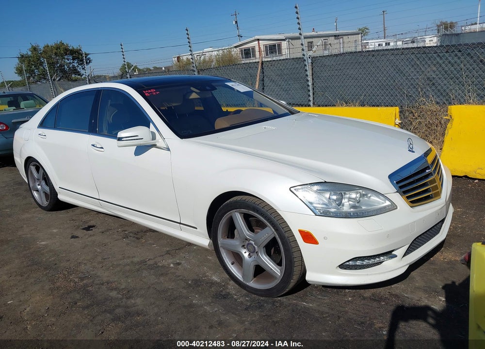 2013 MERCEDES-BENZ S 550 VIN: WDDNG7DB5DA523512