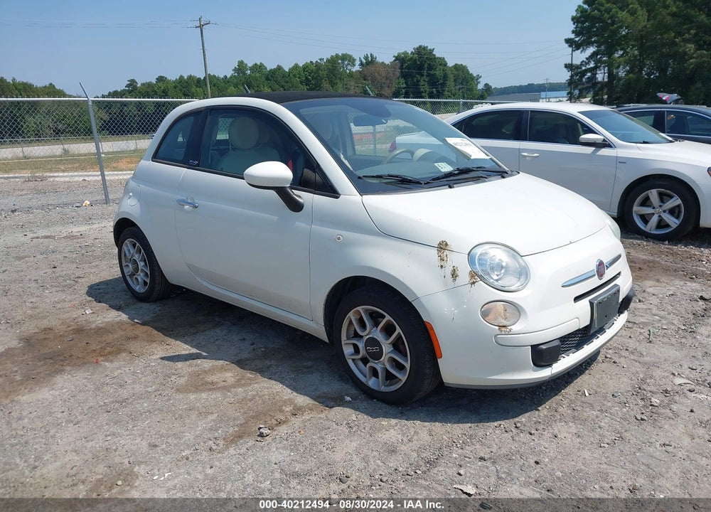 2013 FIAT 500C VIN: 3C3CFFDR0DT714540