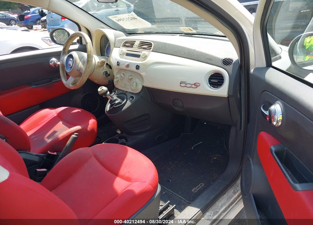 2013 FIAT 500C VIN: 3C3CFFDR0DT714540