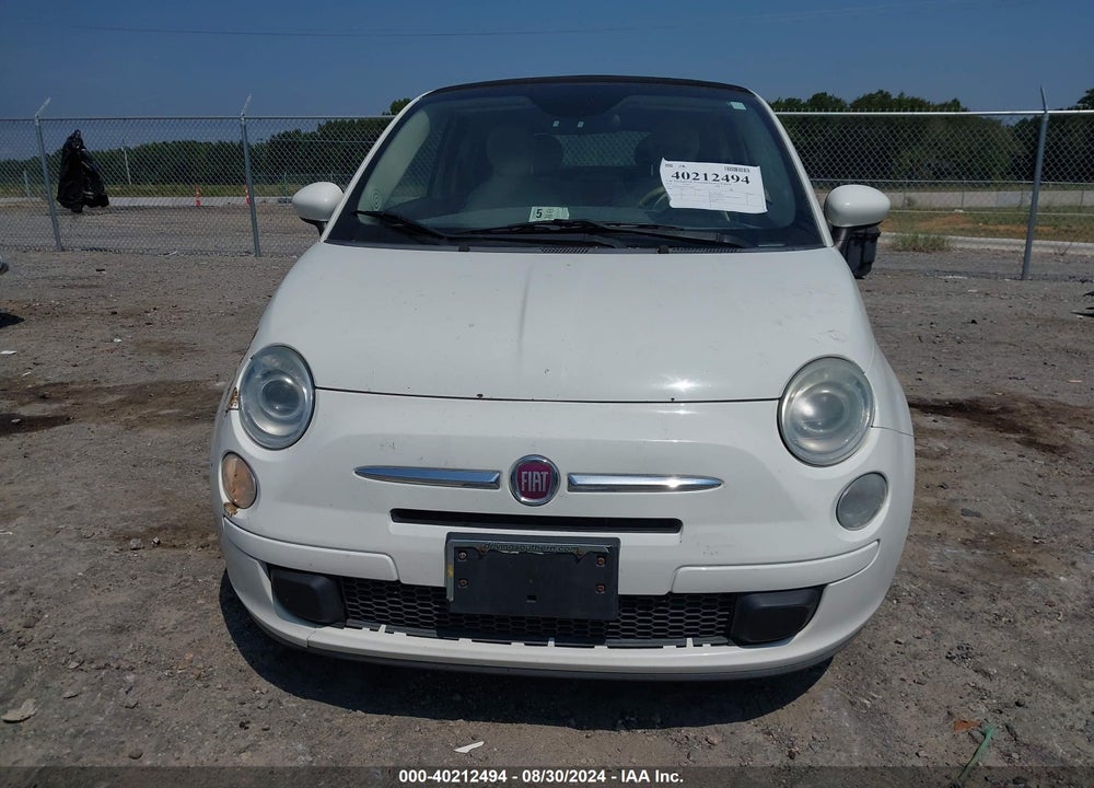 2013 FIAT 500C VIN: 3C3CFFDR0DT714540