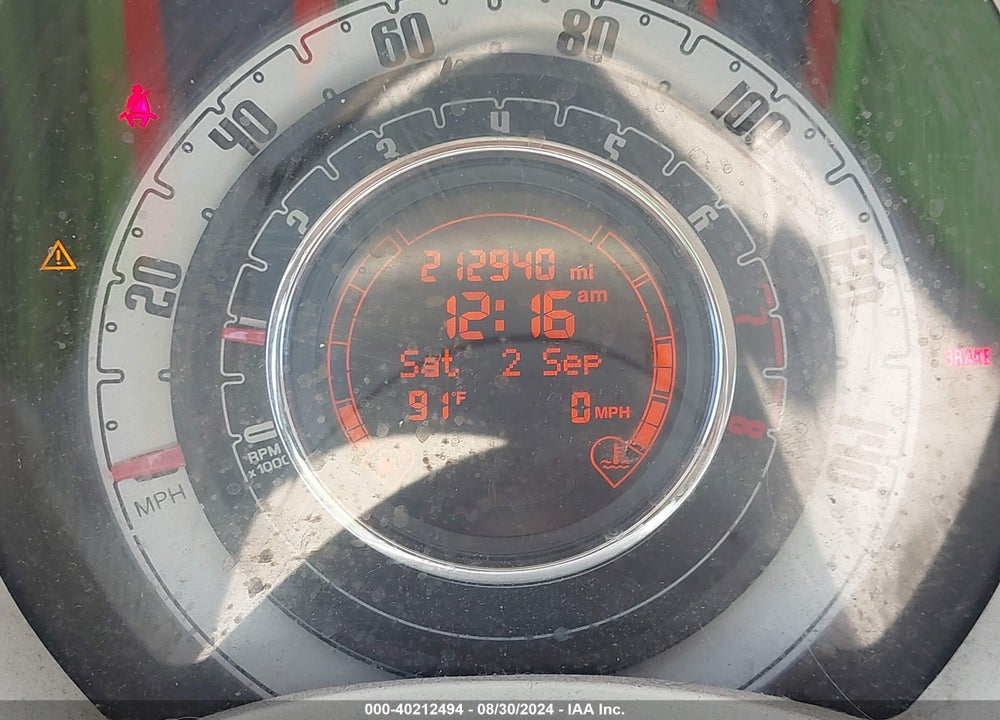 2013 FIAT 500C VIN: 3C3CFFDR0DT714540