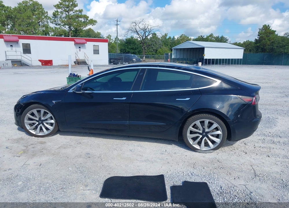 2018 TESLA MODEL 3 LONG RANGE/PERFORMANCE VIN: 5YJ3E1EB1JF090387