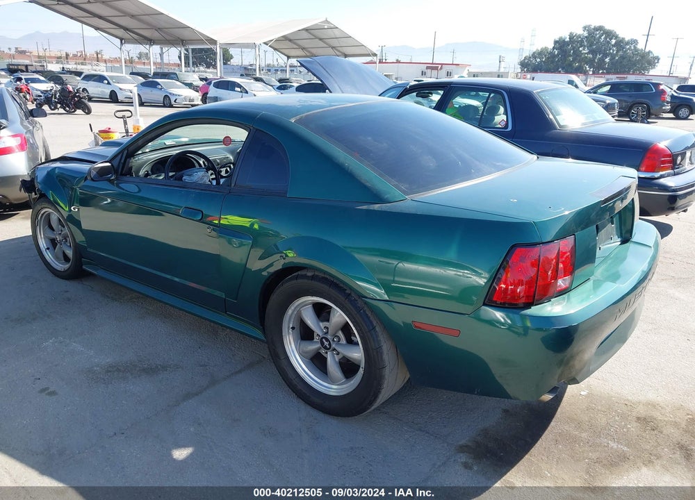 2002 FORD MUSTANG GT VIN: 1FAFP42X52F116663