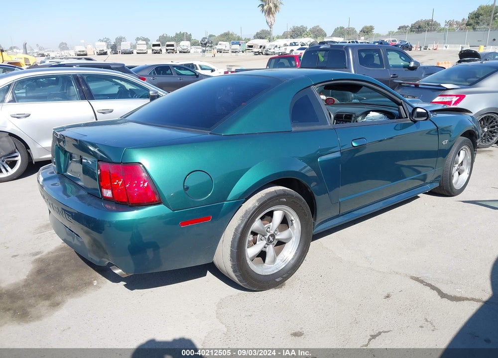 2002 FORD MUSTANG GT VIN: 1FAFP42X52F116663