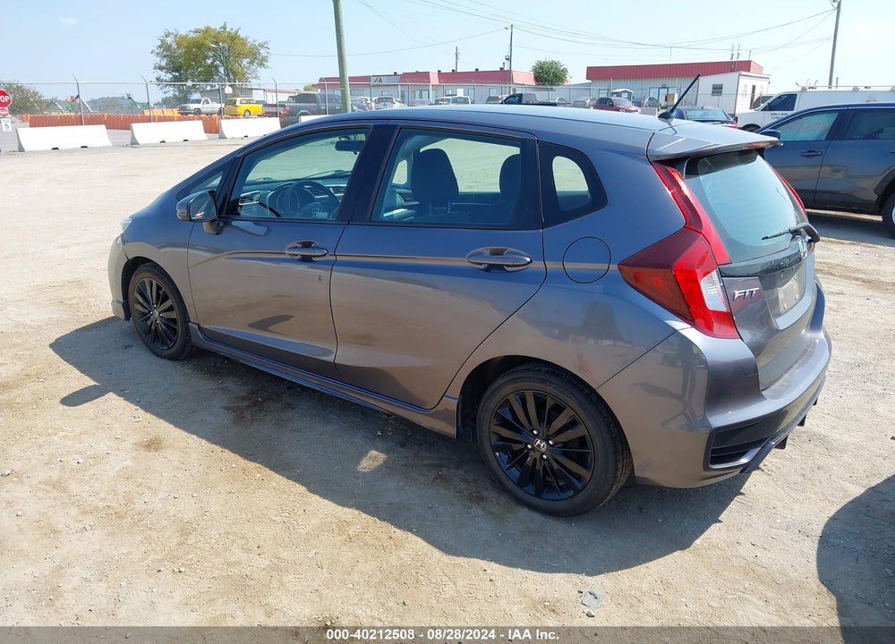 2019 HONDA FIT SPORT VIN: 3HGGK5H68KM732456