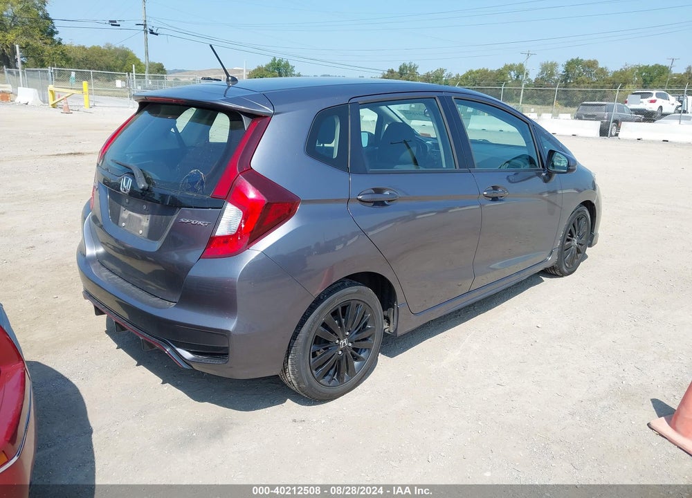 2019 HONDA FIT SPORT VIN: 3HGGK5H68KM732456