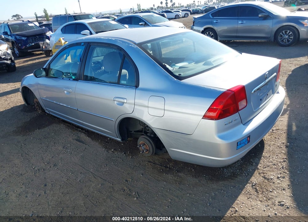 2002 HONDA CIVIC LX VIN: 2HGES16682H584505