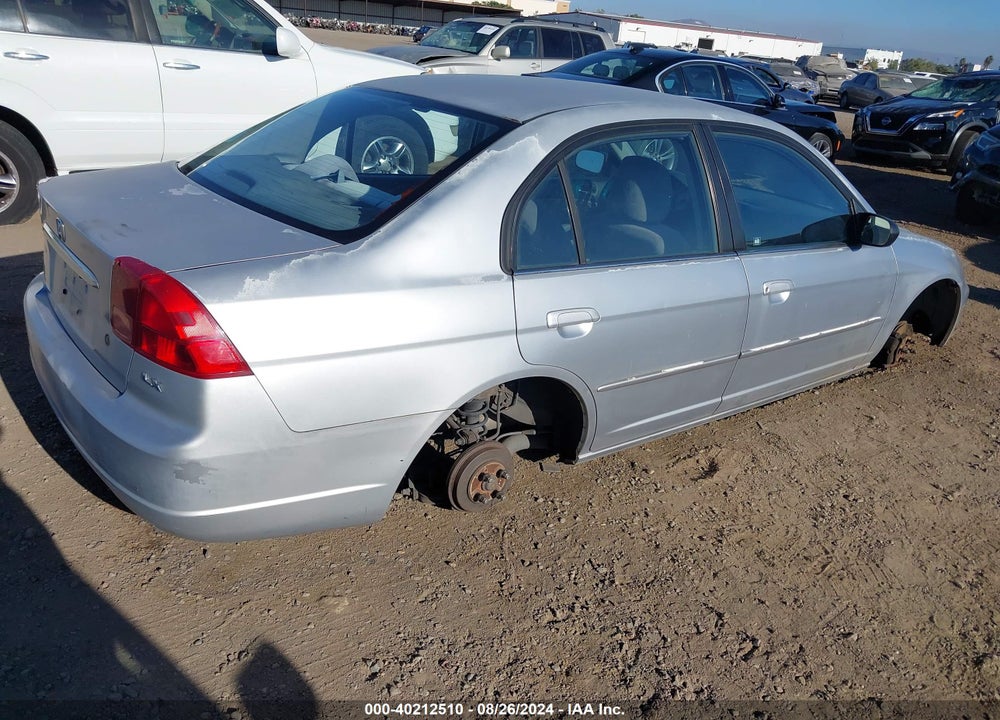 2002 HONDA CIVIC LX VIN: 2HGES16682H584505