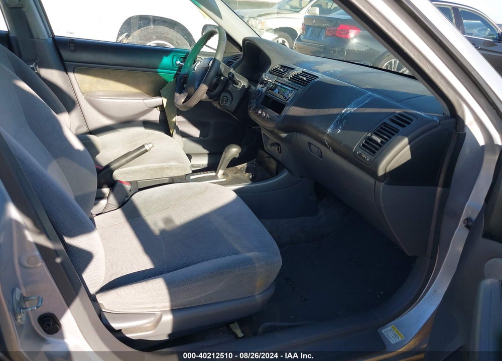 2002 HONDA CIVIC LX VIN: 2HGES16682H584505