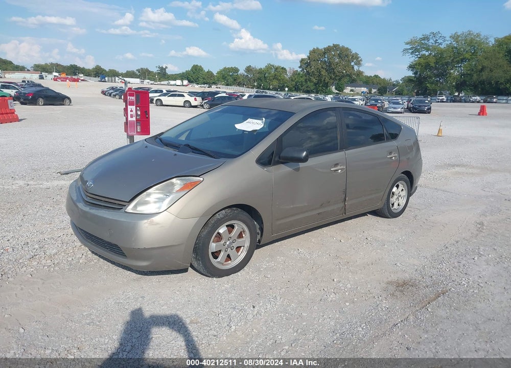 2004 TOYOTA PRIUS VIN: JTDKB22U540046945