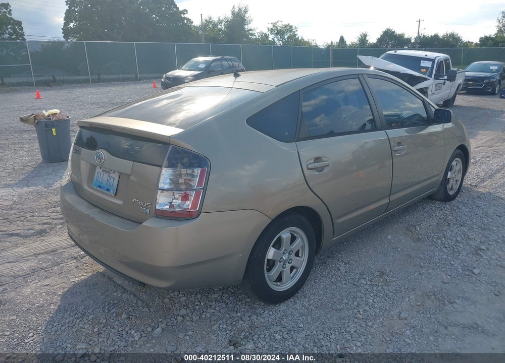 2004 TOYOTA PRIUS VIN: JTDKB22U540046945