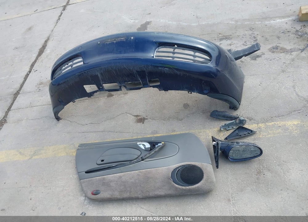 2000 PORSCHE BOXSTER VIN: WP0CA2982YU621890