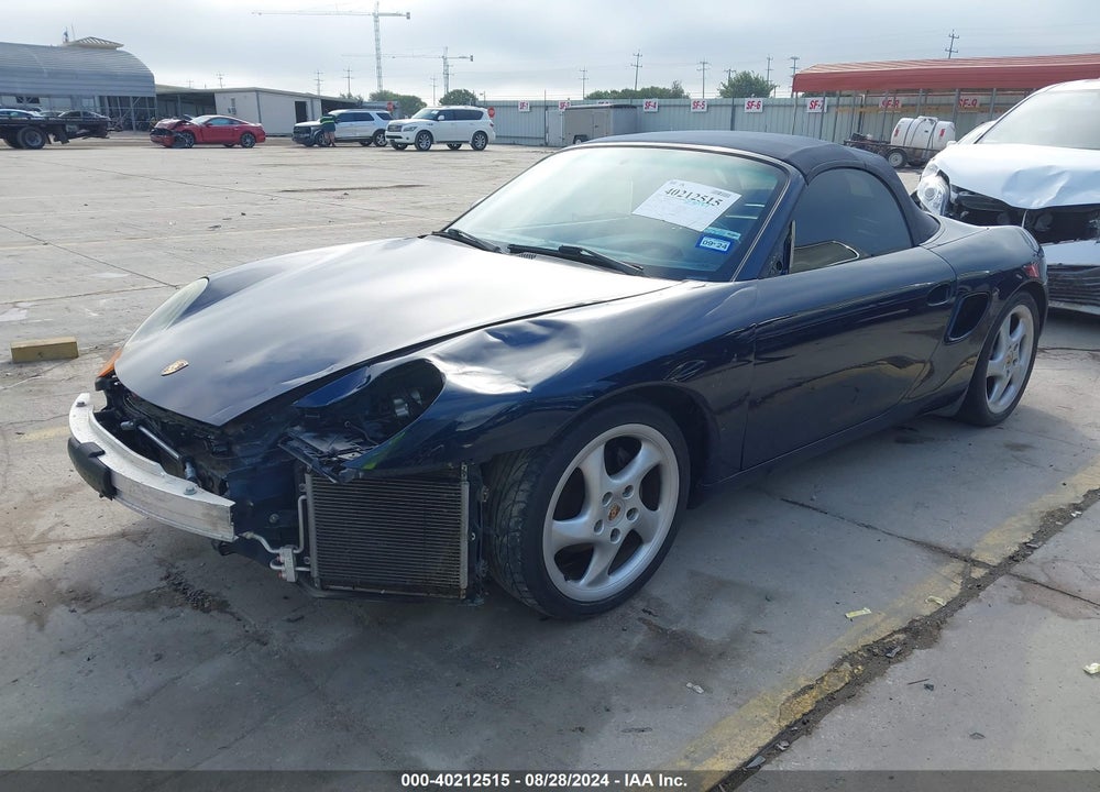 2000 PORSCHE BOXSTER VIN: WP0CA2982YU621890