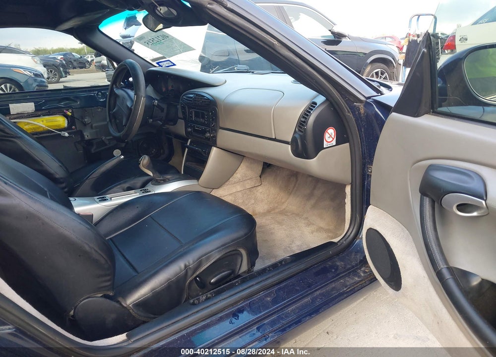 2000 PORSCHE BOXSTER VIN: WP0CA2982YU621890