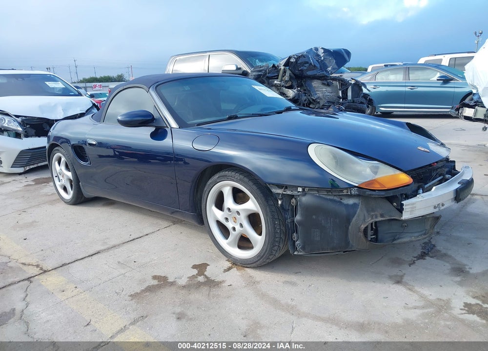 2000 PORSCHE BOXSTER VIN: WP0CA2982YU621890