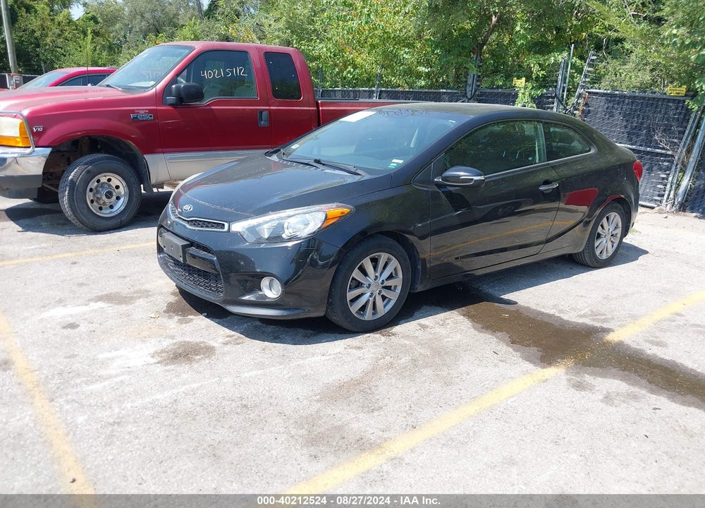 2016 KIA FORTE KOUP EX VIN: KNAFX6A86G5585352
