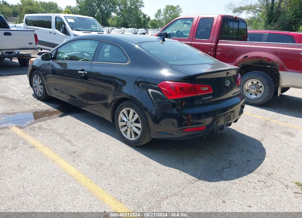 2016 KIA FORTE KOUP EX VIN: KNAFX6A86G5585352