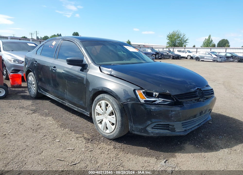 2013 VOLKSWAGEN JETTA 2.0L S VIN: 3VW2K7AJ7DM212574