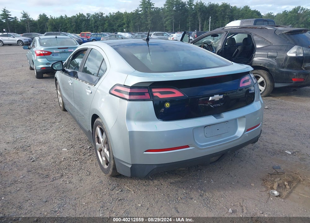2011 CHEVROLET VOLT VIN: 1G1RD6E43BU101855