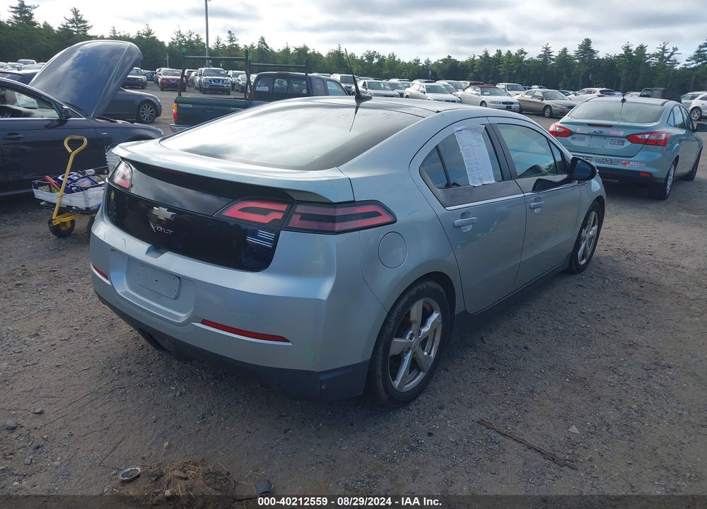 2011 CHEVROLET VOLT VIN: 1G1RD6E43BU101855