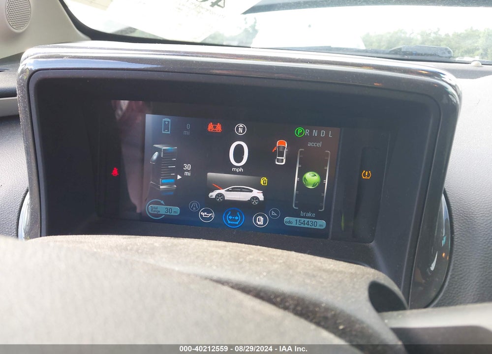 2011 CHEVROLET VOLT VIN: 1G1RD6E43BU101855