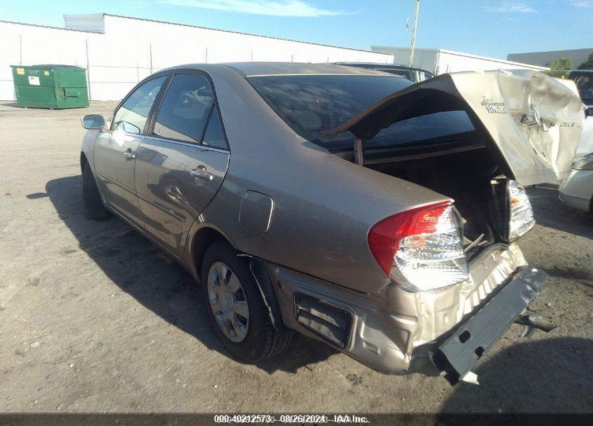 2002 TOYOTA CAMRY LE VIN: JTDBE32K120137414