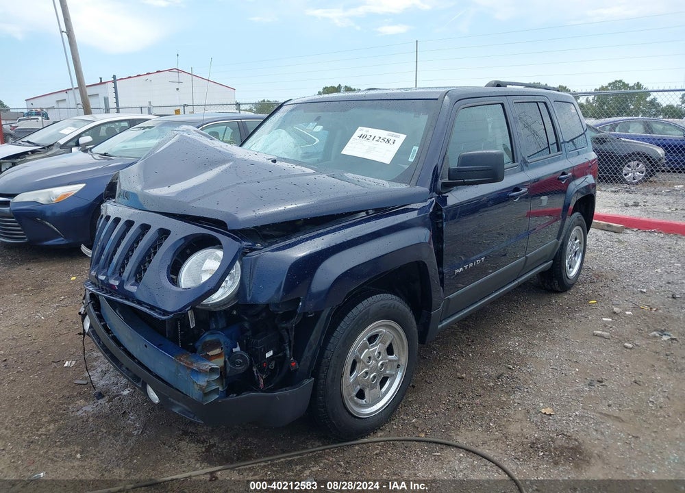 2016 JEEP PATRIOT SPORT VIN: 1C4NJPBA3GD811828