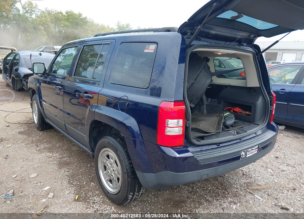 2016 JEEP PATRIOT SPORT VIN: 1C4NJPBA3GD811828