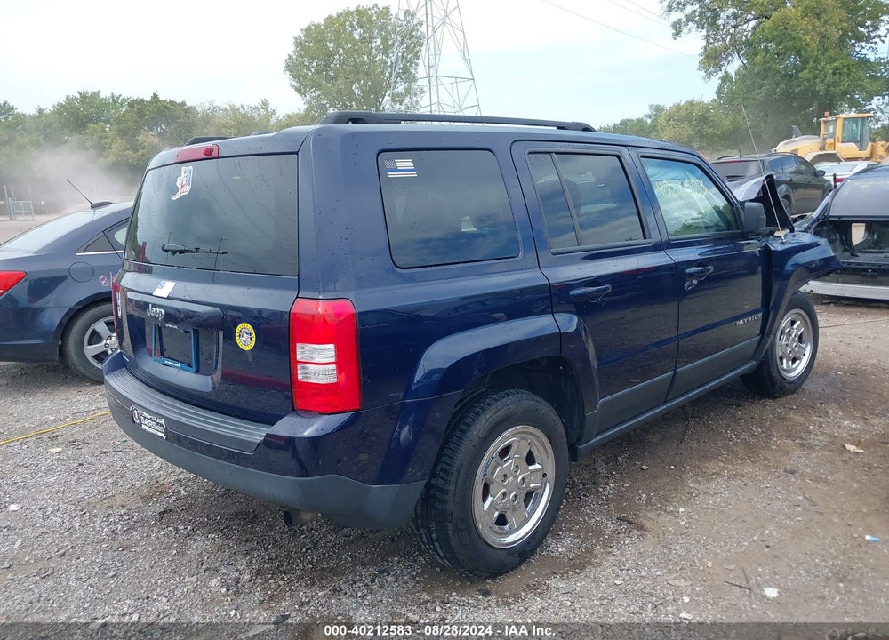 2016 JEEP PATRIOT SPORT VIN: 1C4NJPBA3GD811828