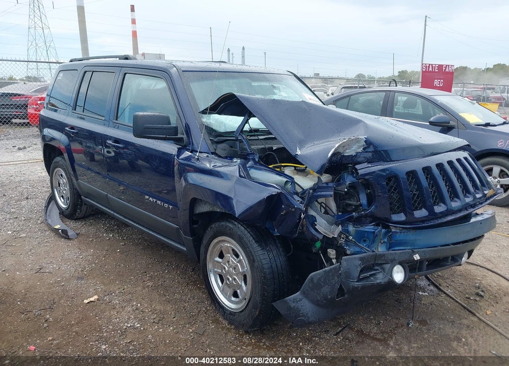 2016 JEEP PATRIOT SPORT VIN: 1C4NJPBA3GD811828