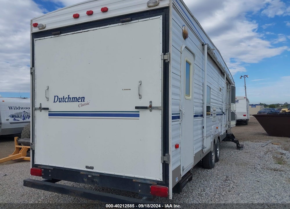 2003 DUTCHMEN CLASSIC FIFTH WHEEL VIN: 47CF40S273G509297