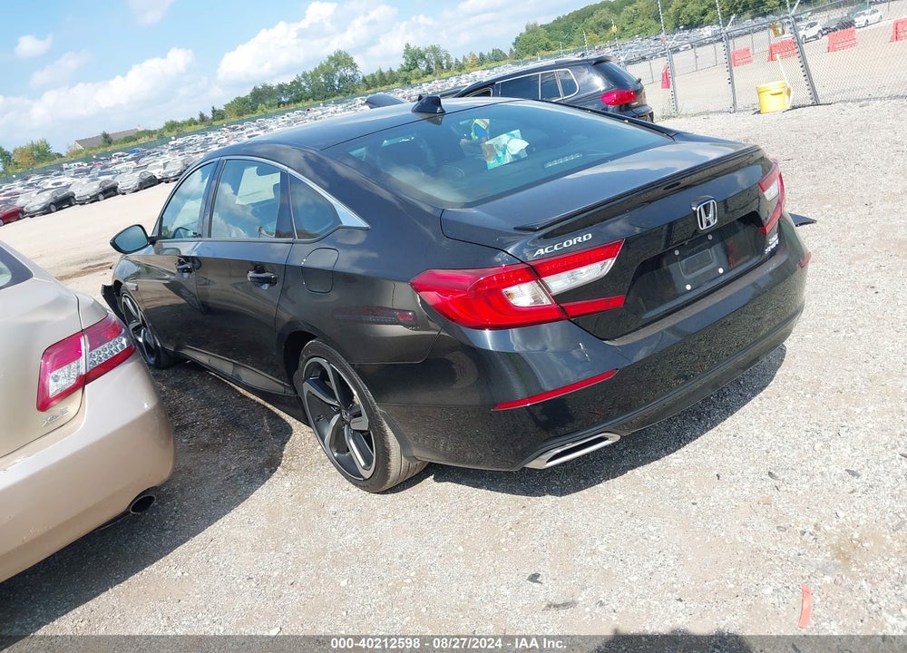 2020 HONDA ACCORD SPORT 2.0T VIN: 1HGCV2F31LA007535