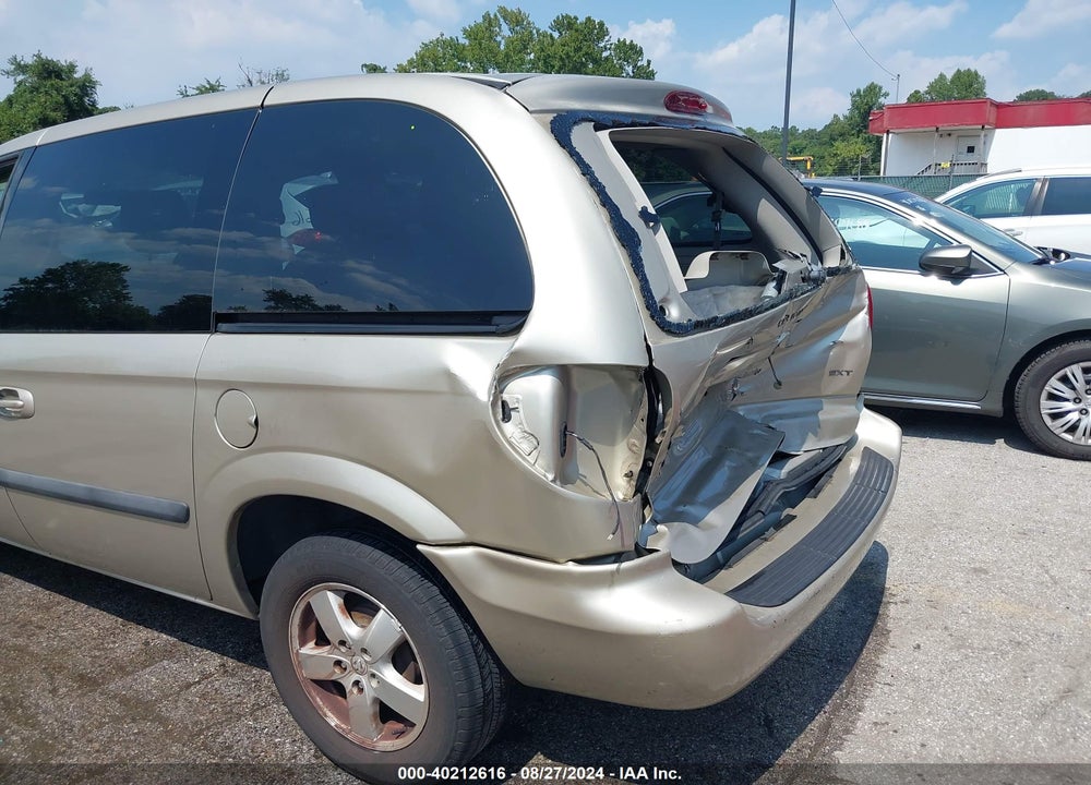 2005 DODGE CARAVAN SXT VIN: 1D4GP45R25B361415
