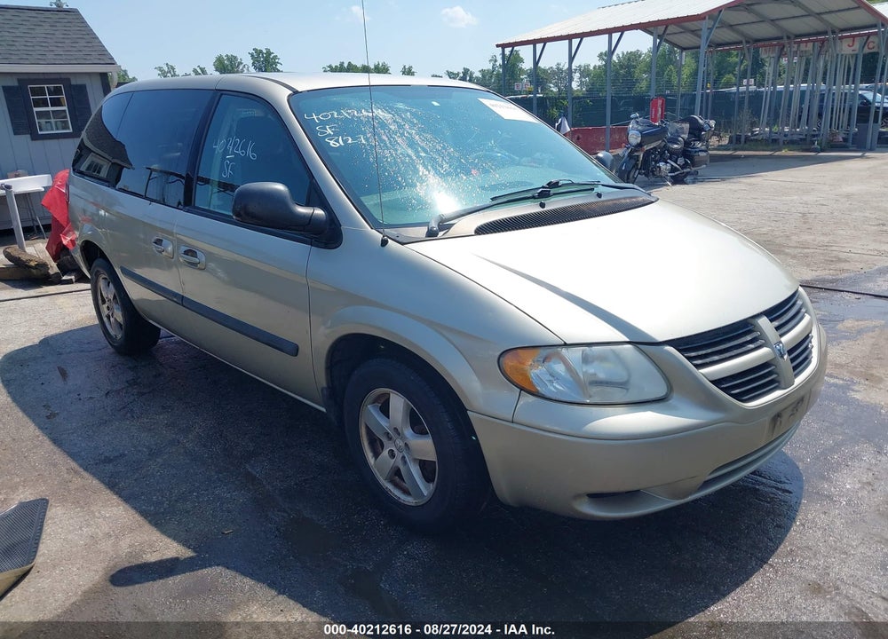 2005 DODGE CARAVAN SXT VIN: 1D4GP45R25B361415