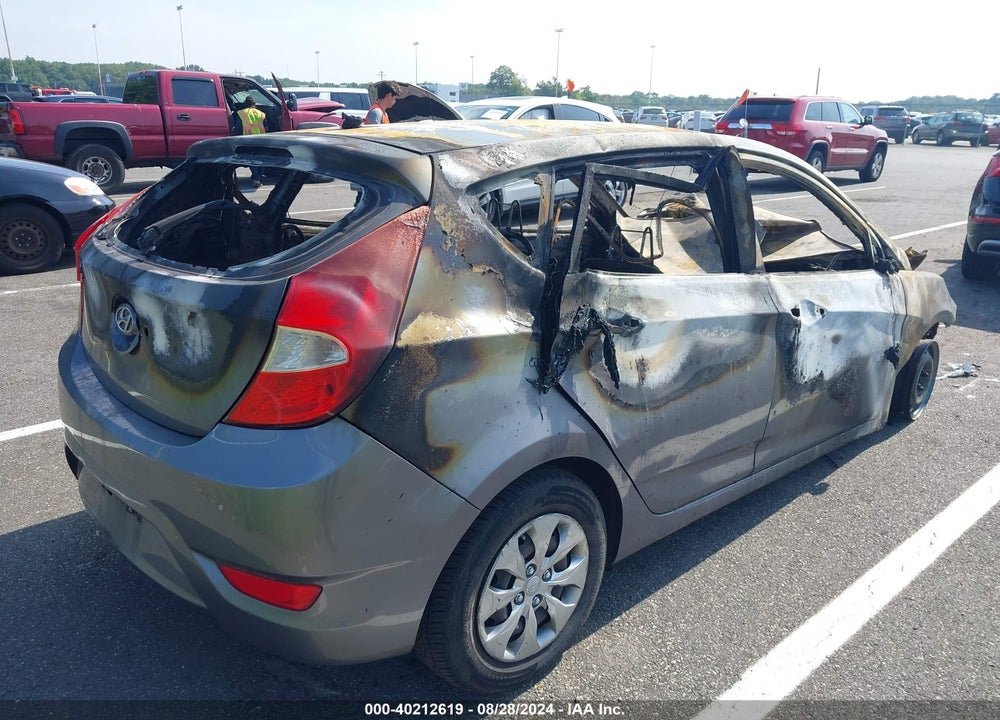 2017 HYUNDAI ACCENT SE VIN: KMHCT5AE6HU300881