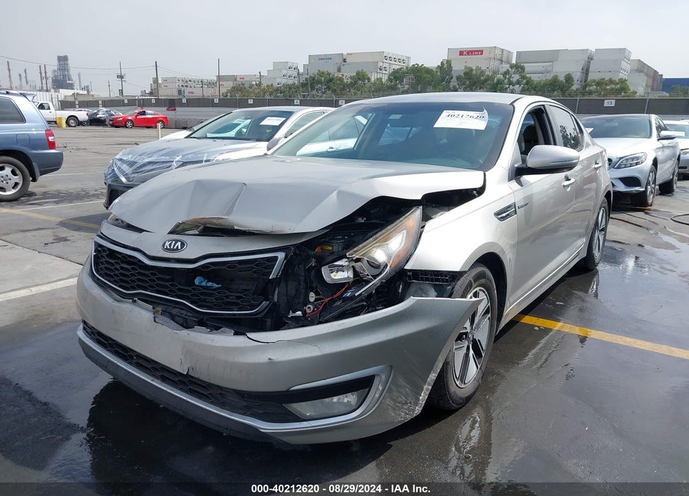 2013 KIA OPTIMA HYBRID LX VIN: KNAGM4AD9D5042703