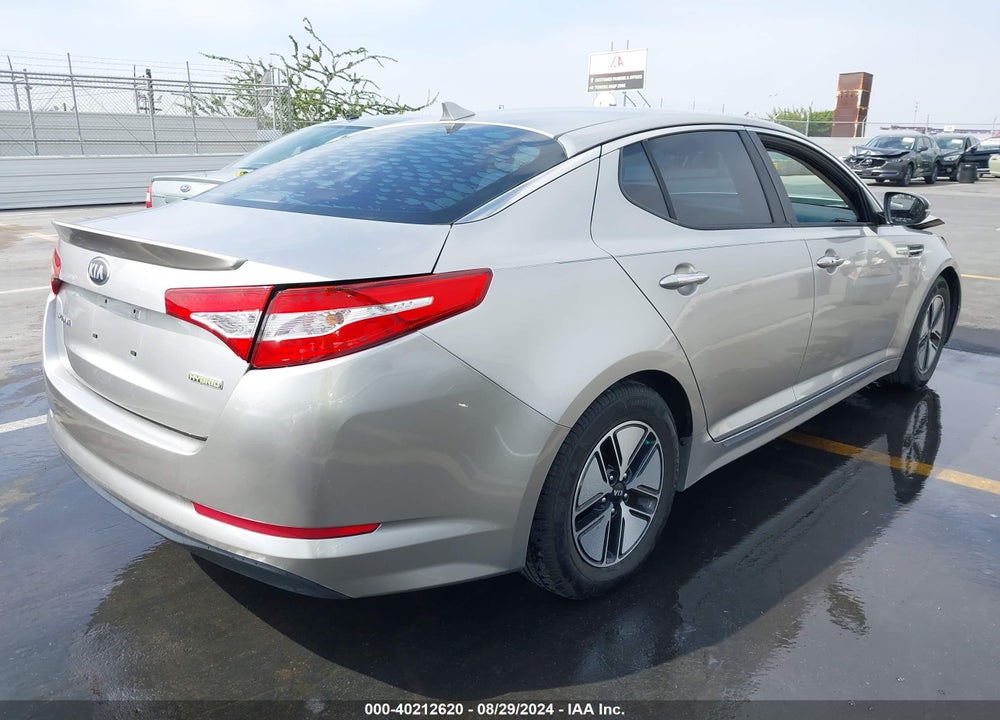 2013 KIA OPTIMA HYBRID LX VIN: KNAGM4AD9D5042703
