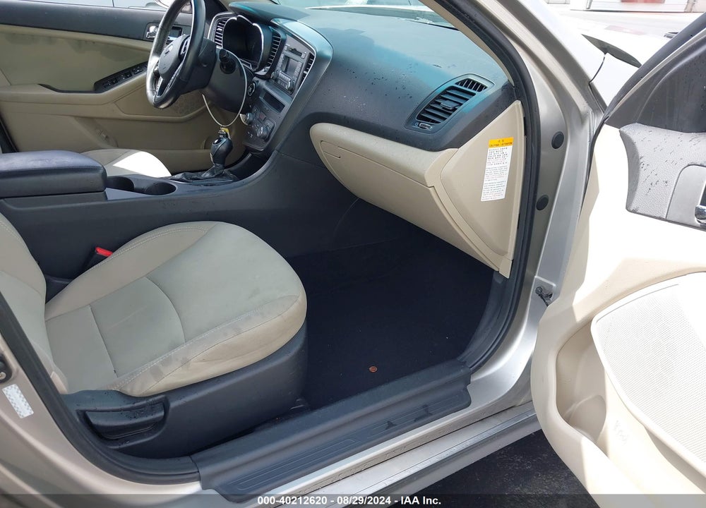 2013 KIA OPTIMA HYBRID LX VIN: KNAGM4AD9D5042703