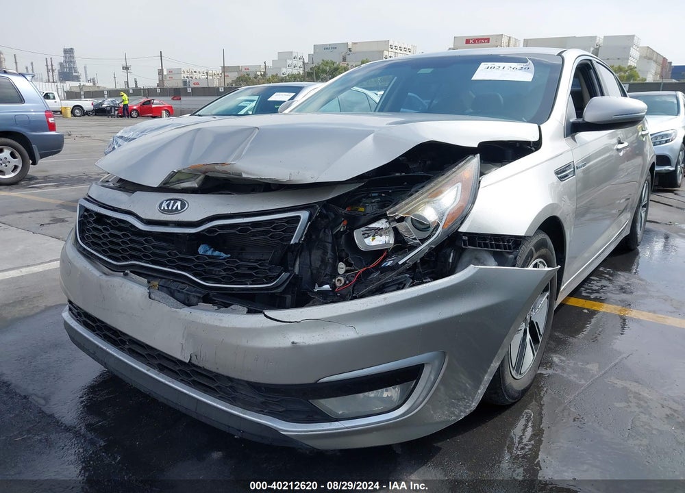 2013 KIA OPTIMA HYBRID LX VIN: KNAGM4AD9D5042703