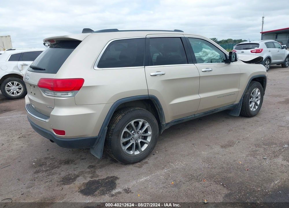 2014 JEEP GRAND CHEROKEE LIMITED VIN: 1C4RJFBG9EC218803