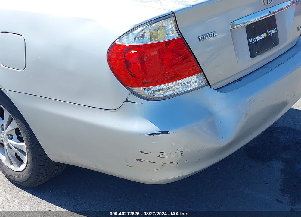 2005 TOYOTA CAMRY LE V6 VIN: 4T1BF30K25U601979